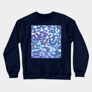 Blue space wreck Crewneck Sweatshirt